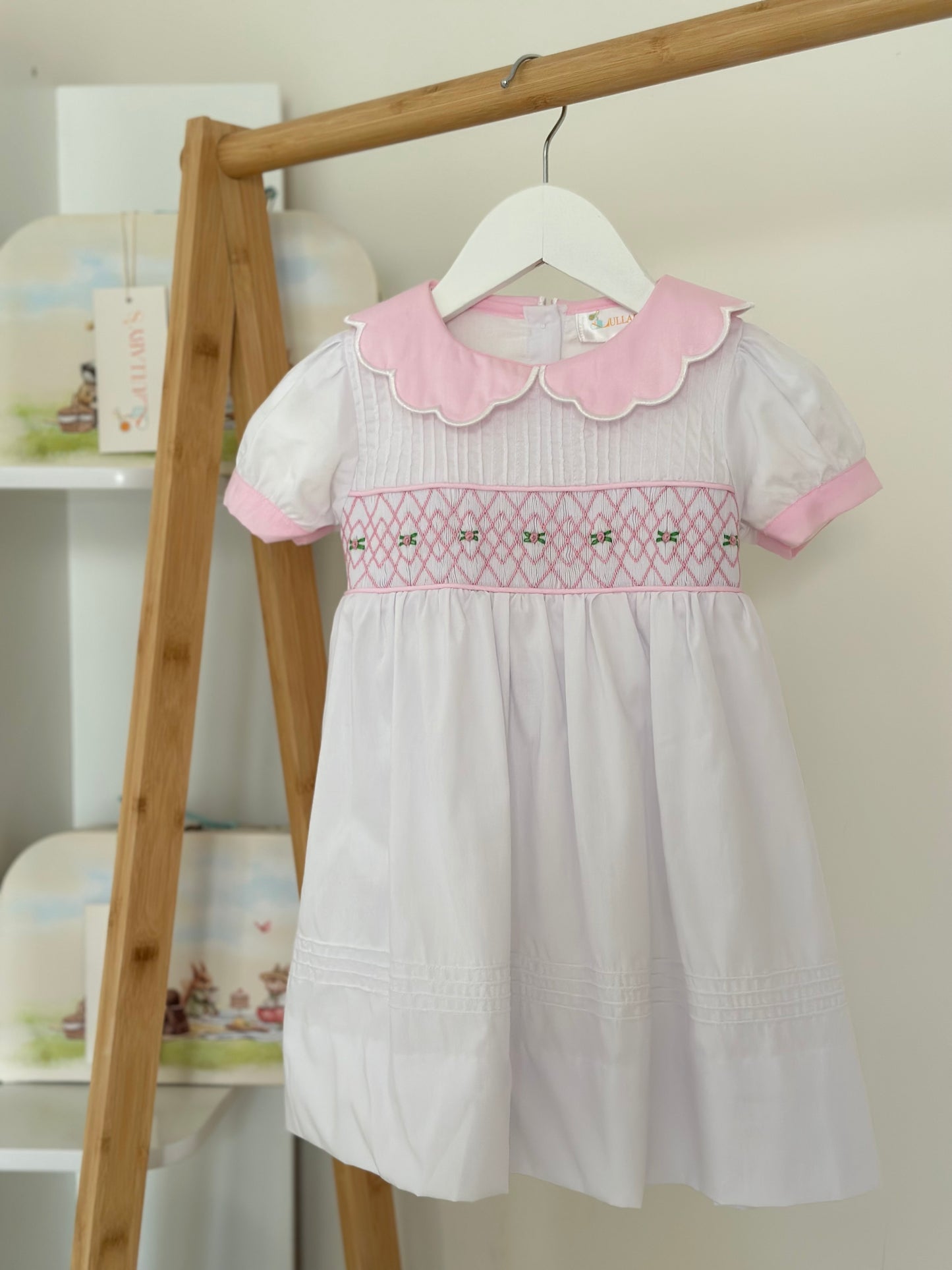 Pinky floral dress-64