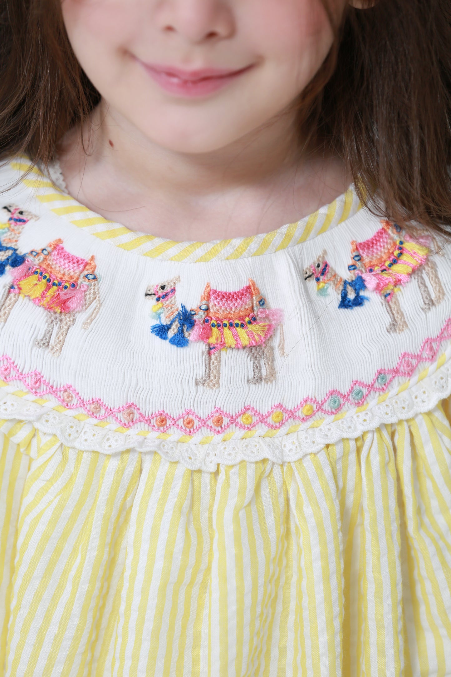 Camel LONG jalabiya + head band - 70