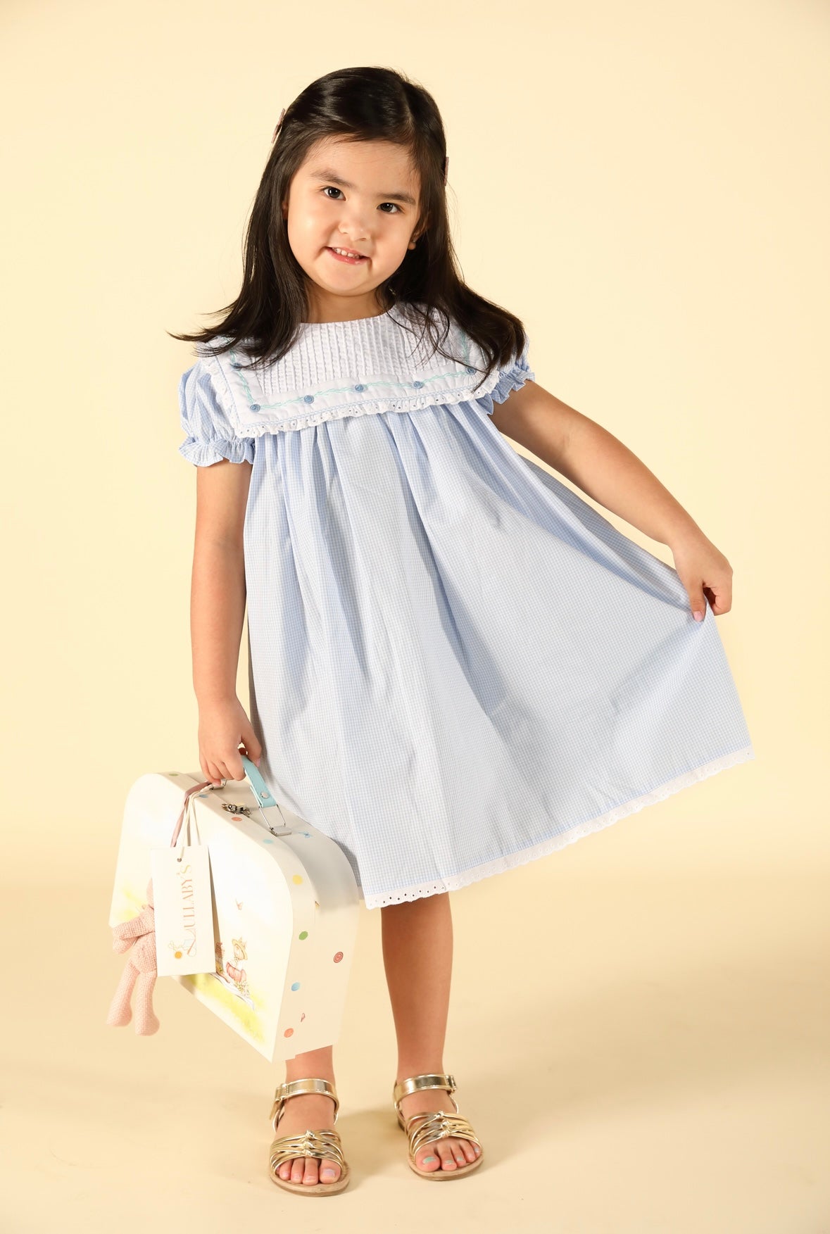 Classic bib dress- 61