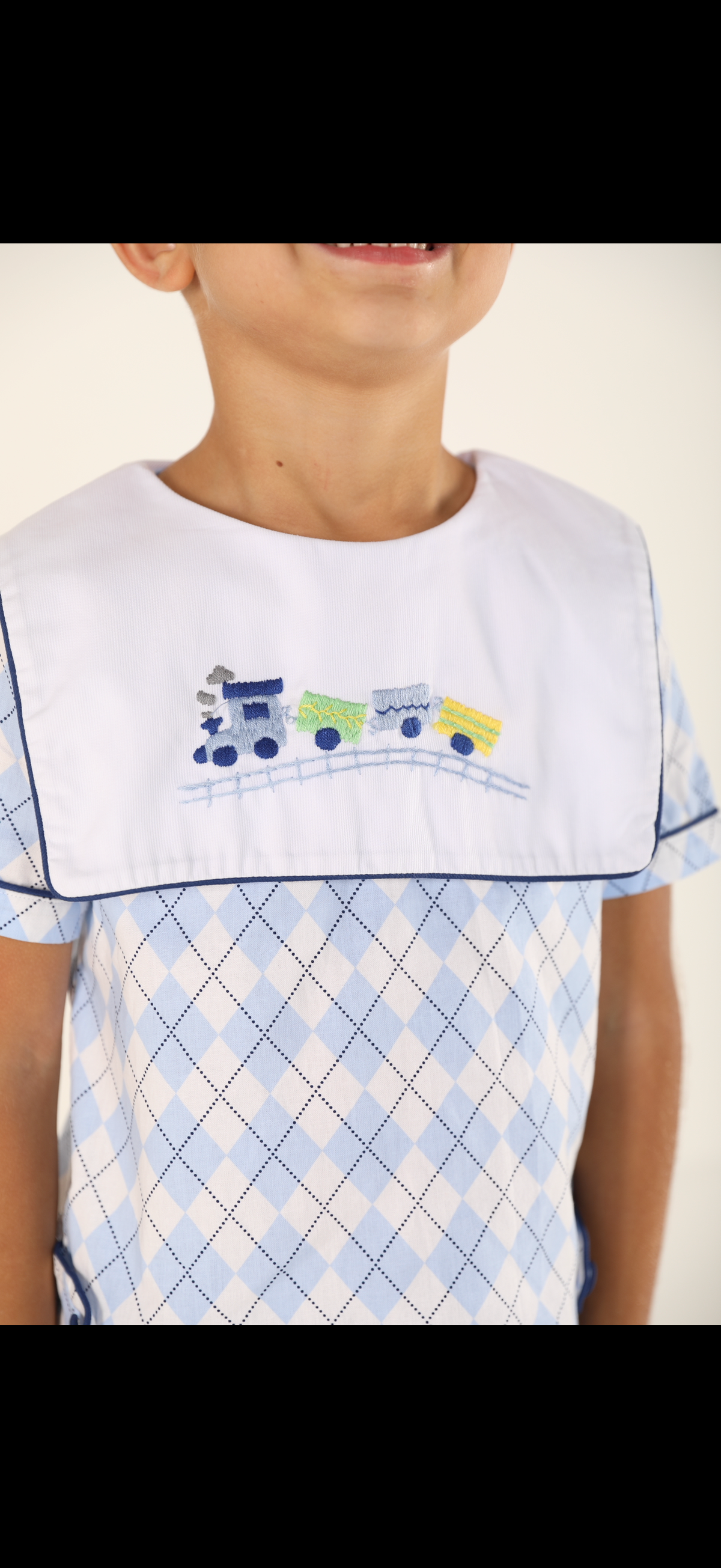 Choo choo romper- 204