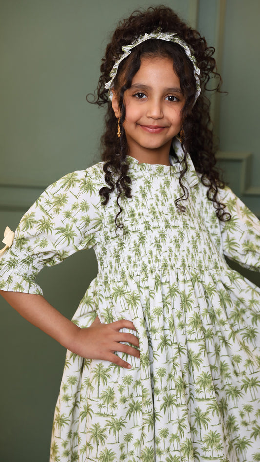 Arabian palms jalabiya + headband - 34