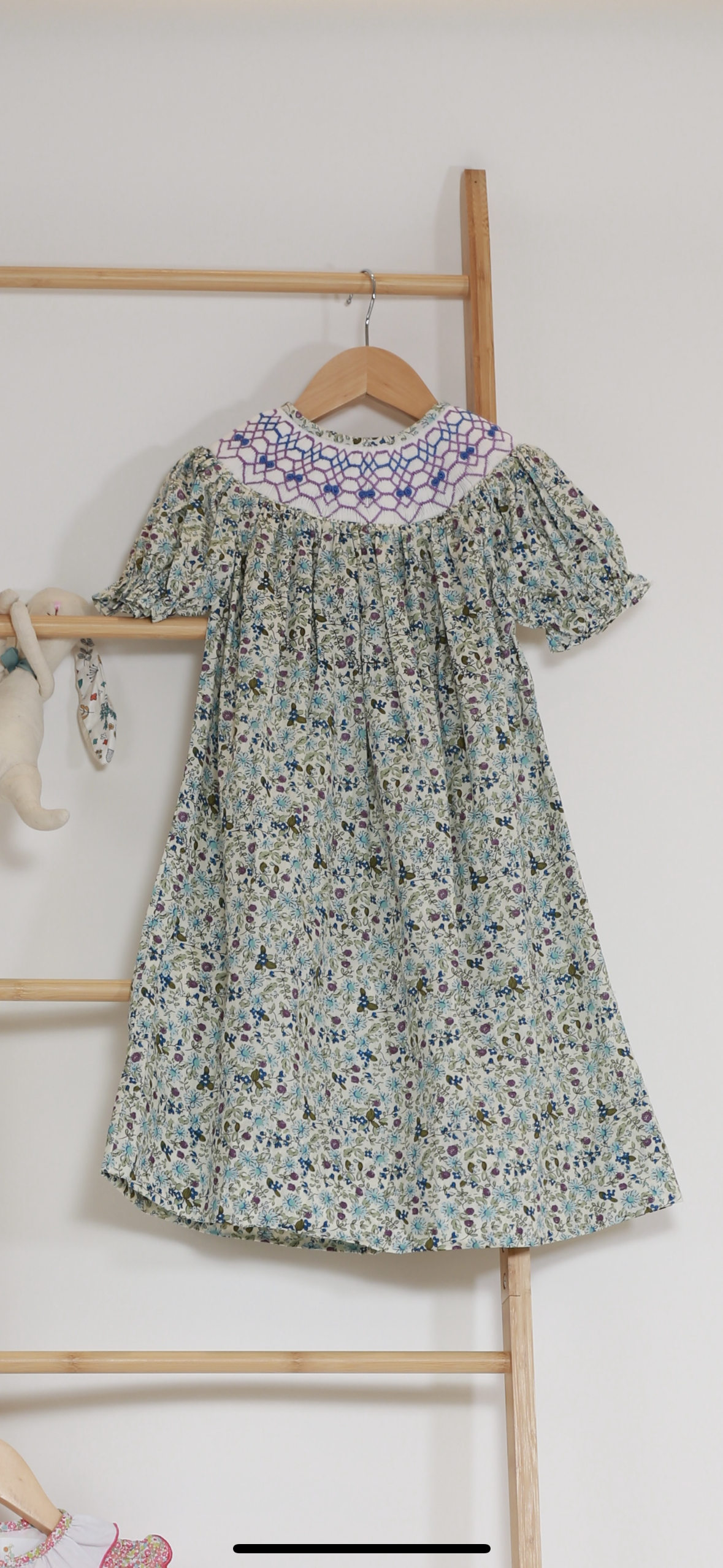Blue garden dress - 162