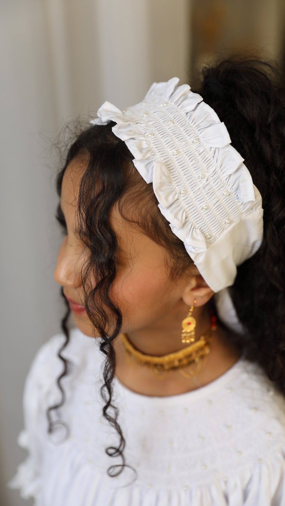 Pearly dreams Jalabiya + Headband - 18