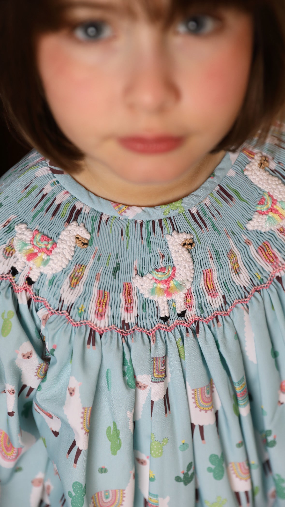 Twirl with Alpaca dress + headband - 113