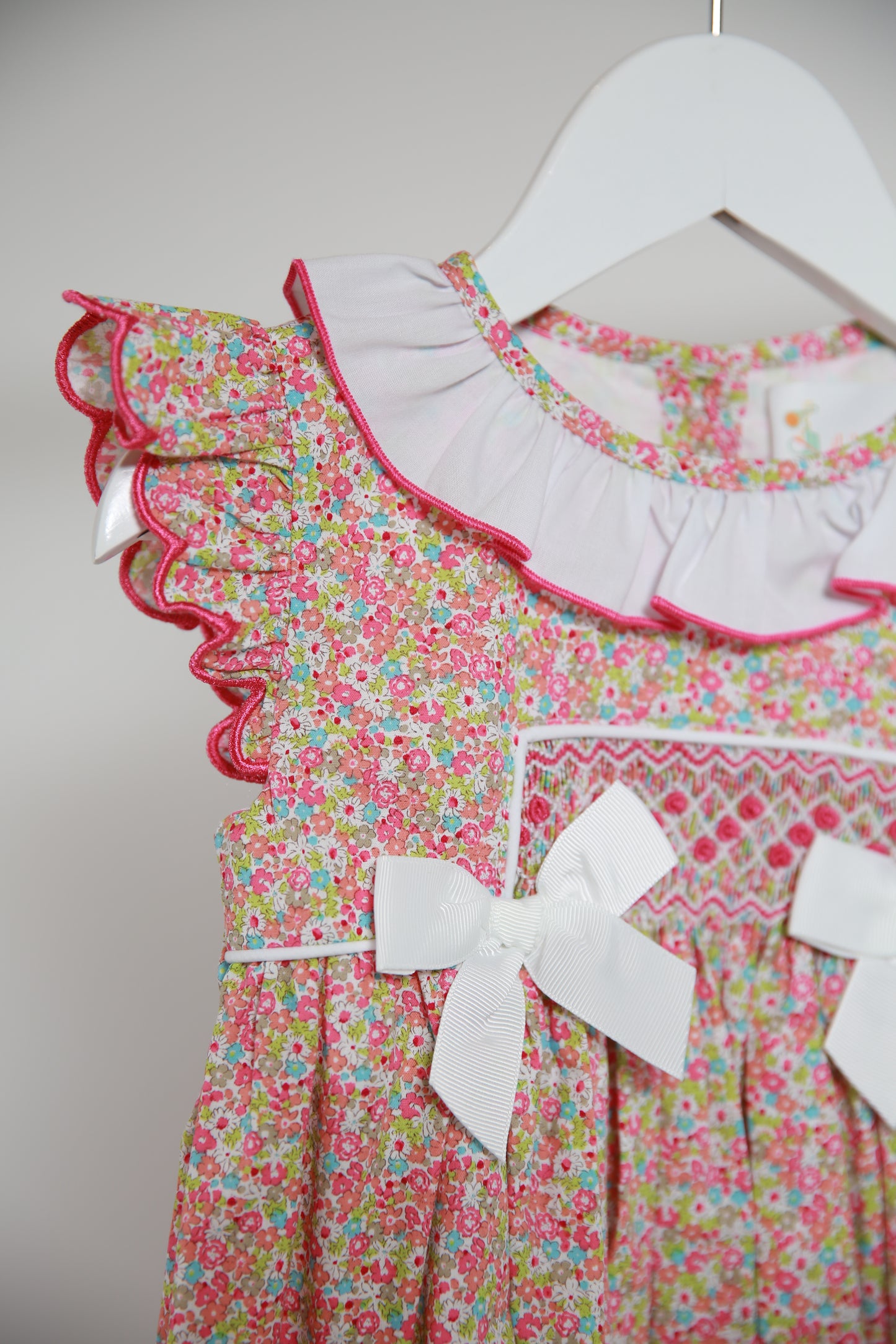 Fushia floral dress-29