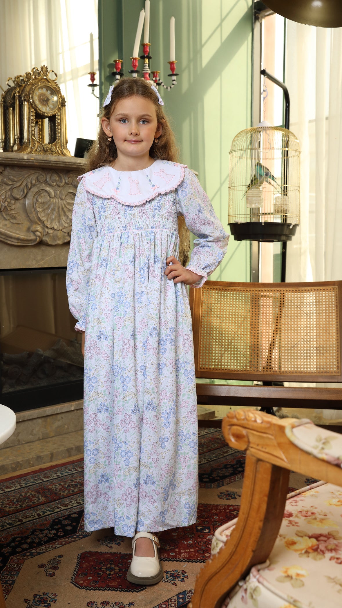 Shadow bunnies jalabiya + hairclips - 37