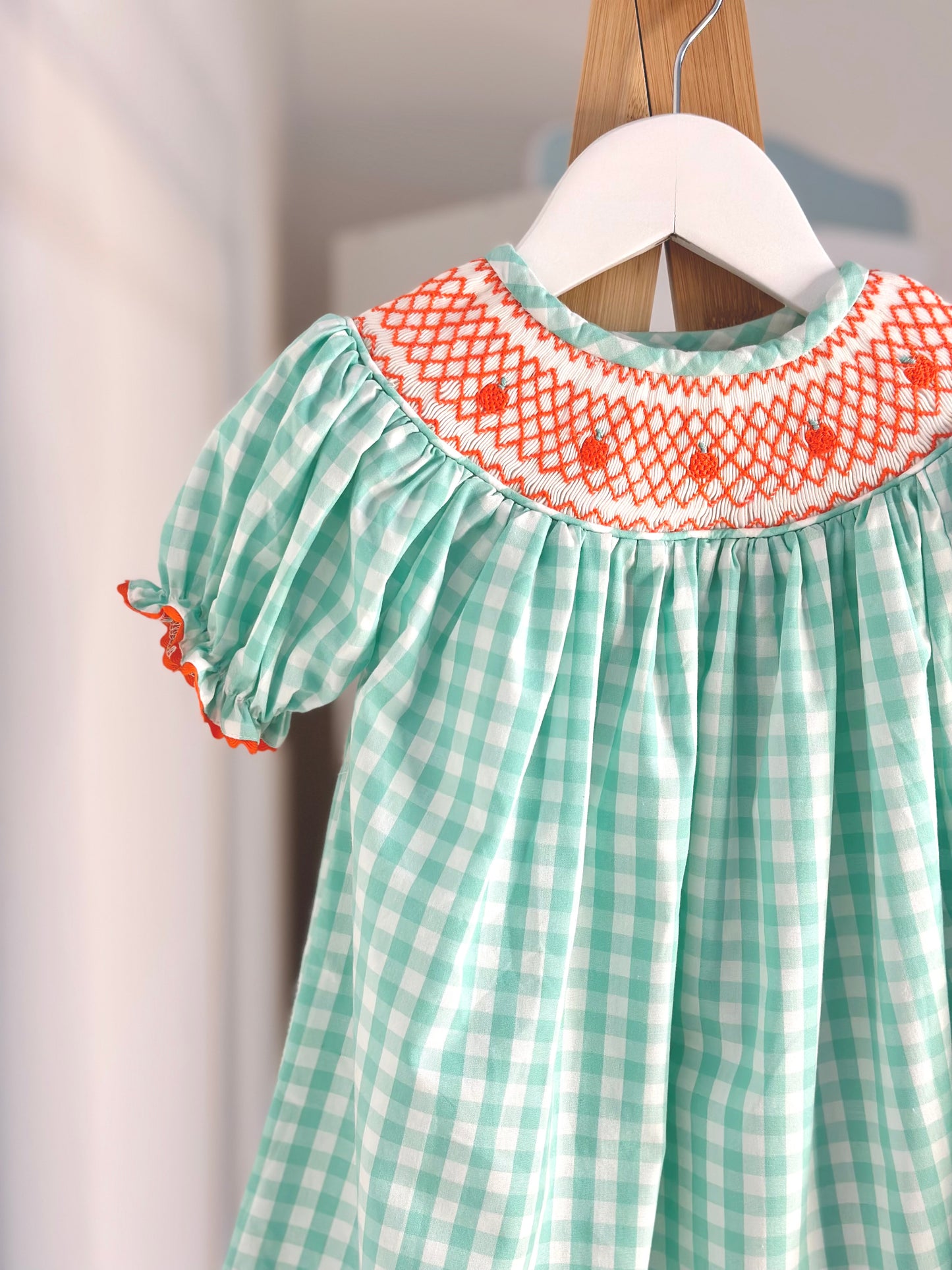 Green Lacey dress-24