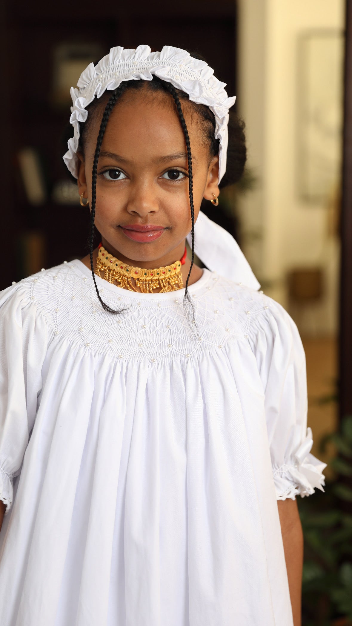 Pearly dreams Jalabiya + Headband - 18