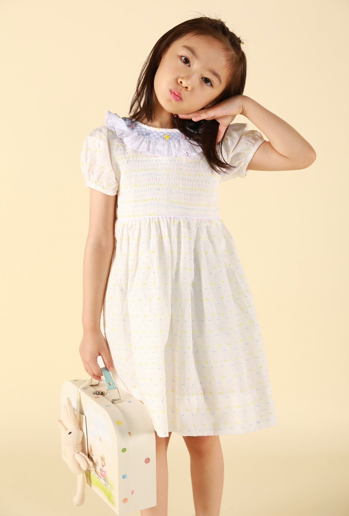 Colorful dots dress- 60