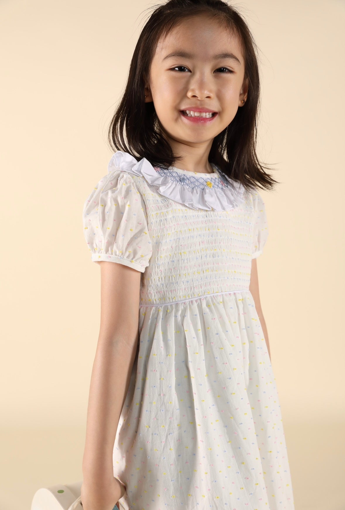 Colorful dots dress- 60