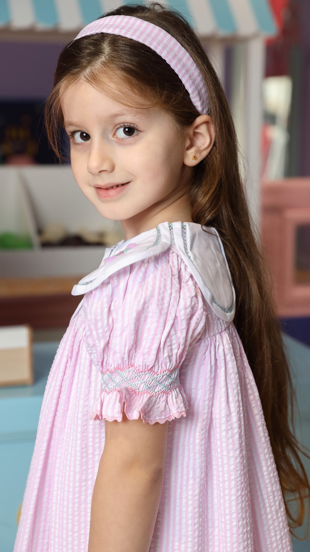 Yummy candy jalabiya + Headband - 37