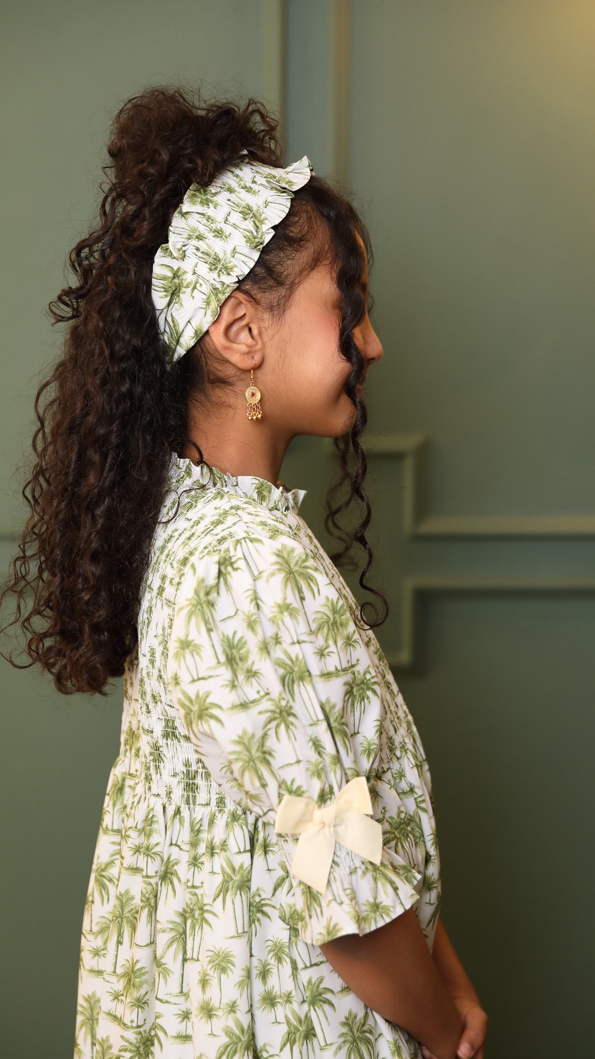 Arabian palms jalabiya + headband - 34