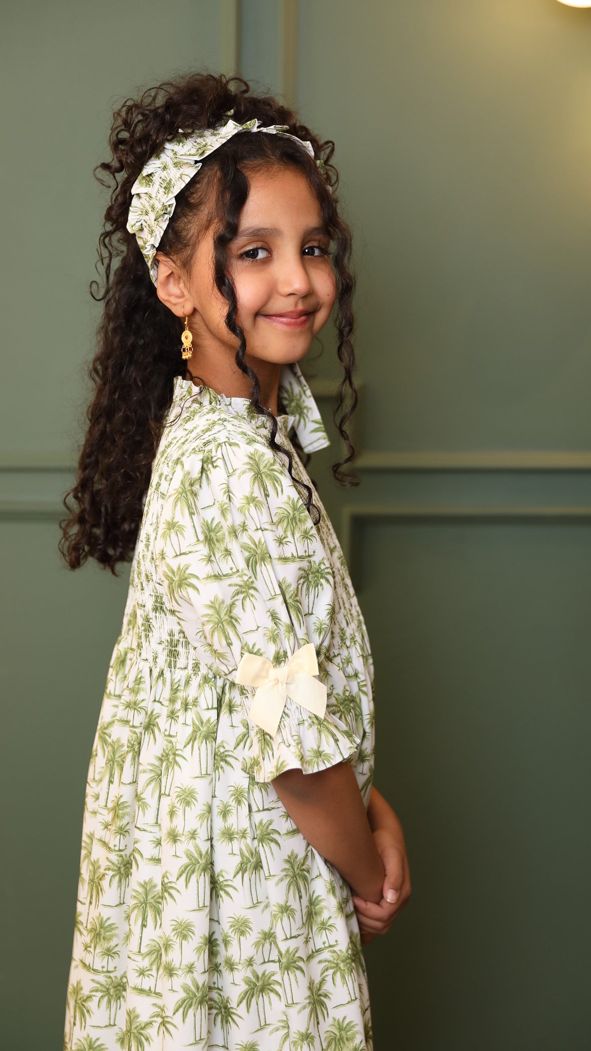 Arabian palms jalabiya + headband - 34