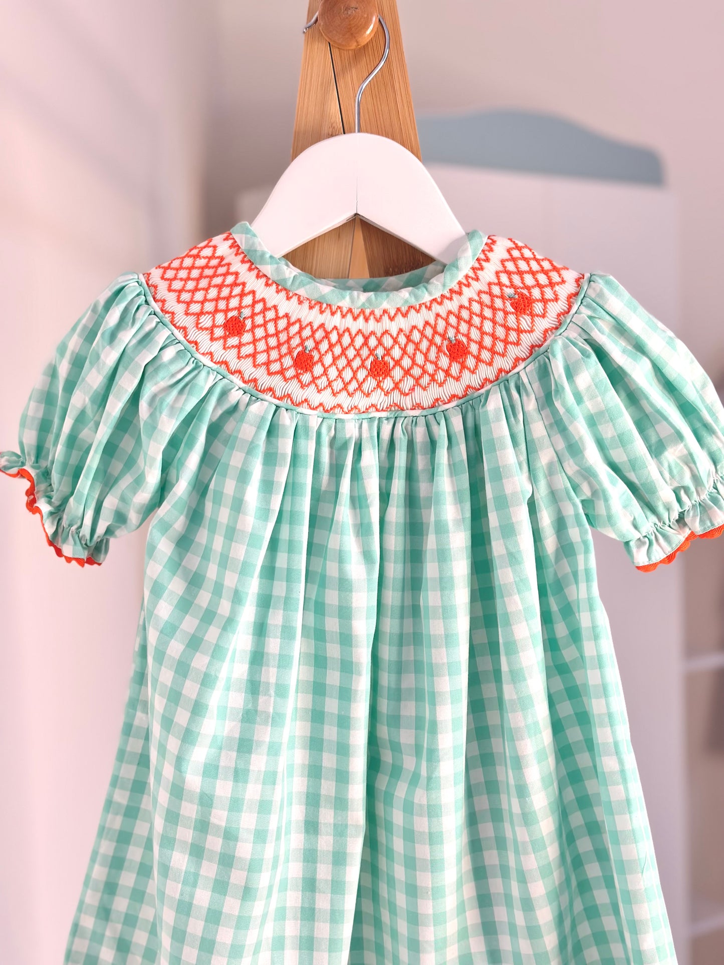 Green Lacey dress-24