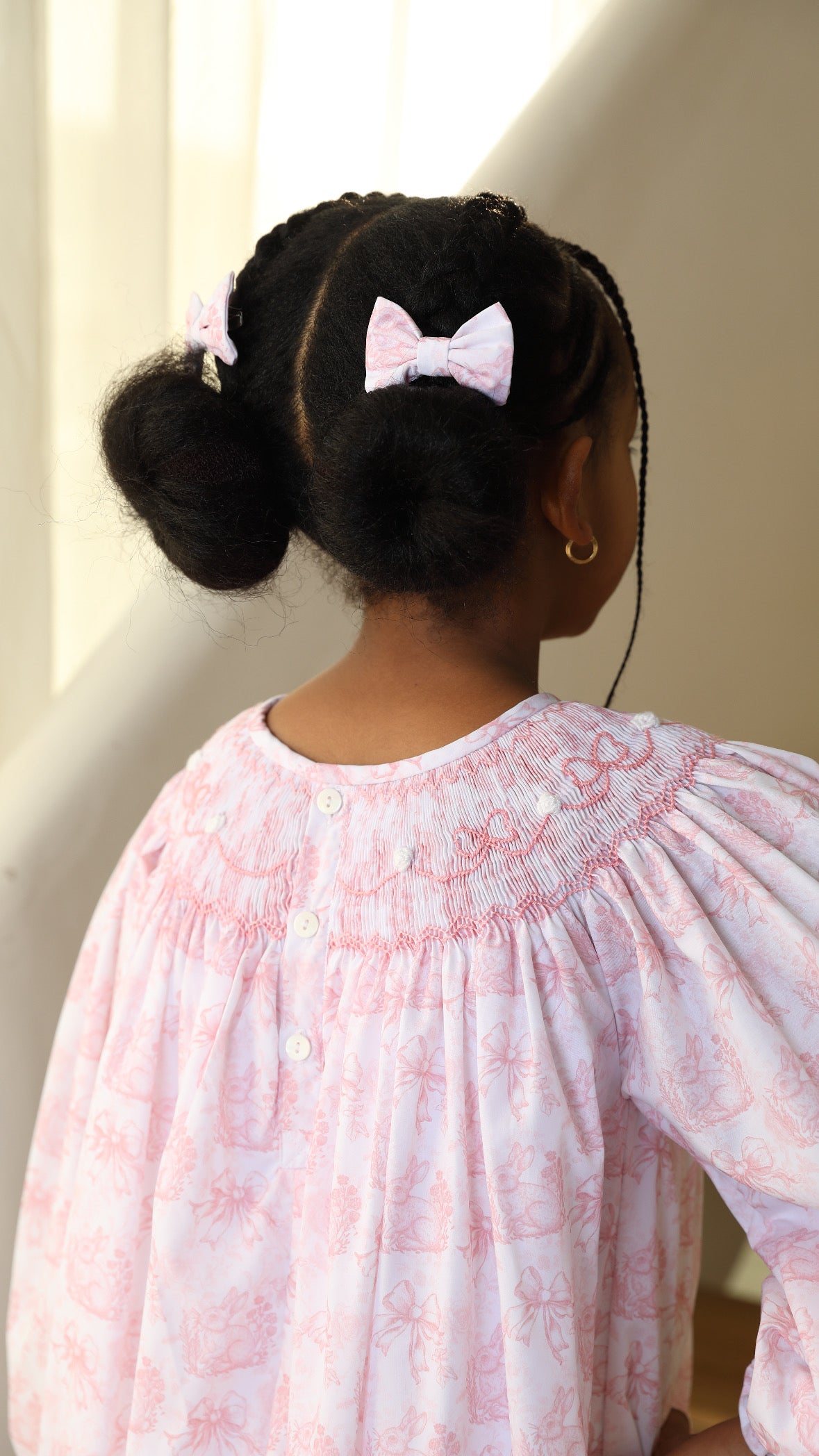 Rabbit whisper jalabiya + hairclips - 20